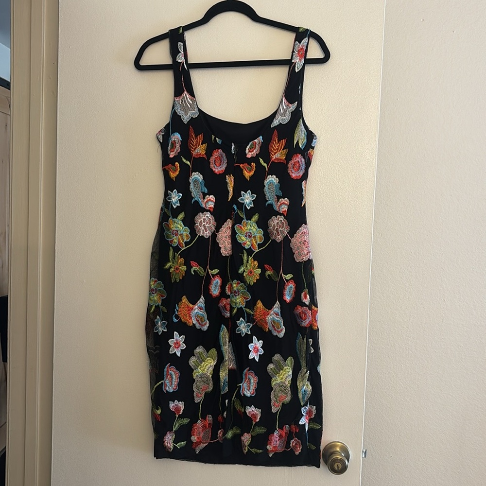 Colorful Embroidered Dress - Picture 2 of 6